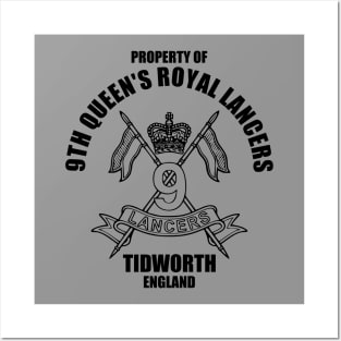 9th Queen's Royal Lancers Tidworth Posters and Art